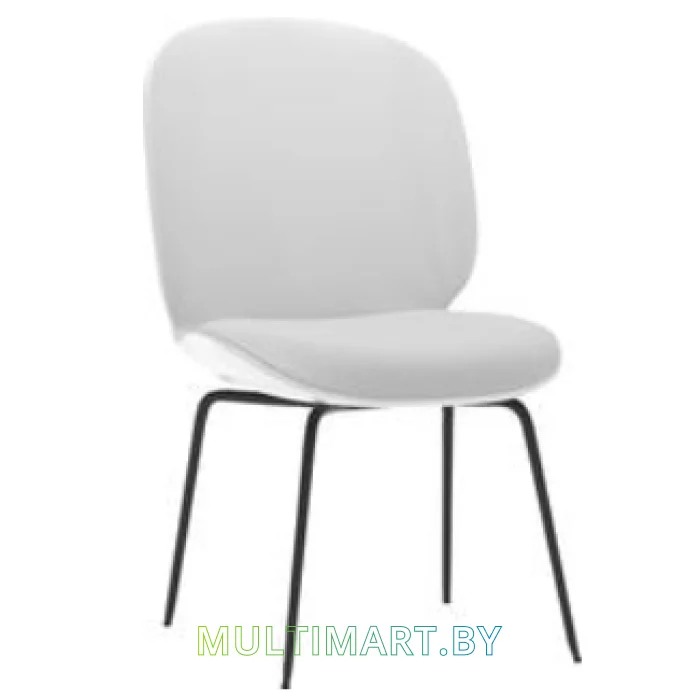 Стул LoftyHome Alder 8602KCC (белый/серый/черный)